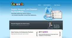Desktop Screenshot of cazoodle.com