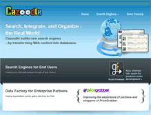 Tablet Screenshot of cazoodle.com